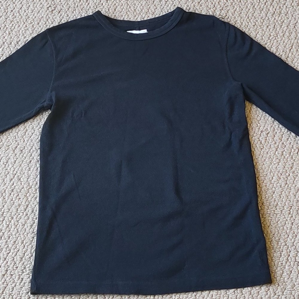 Organic Cotton Black Thermal